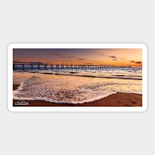 Golden Jetty Sticker